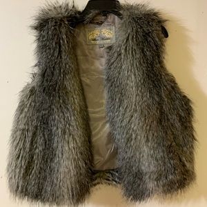 Steve Madden vegan faux fur vest